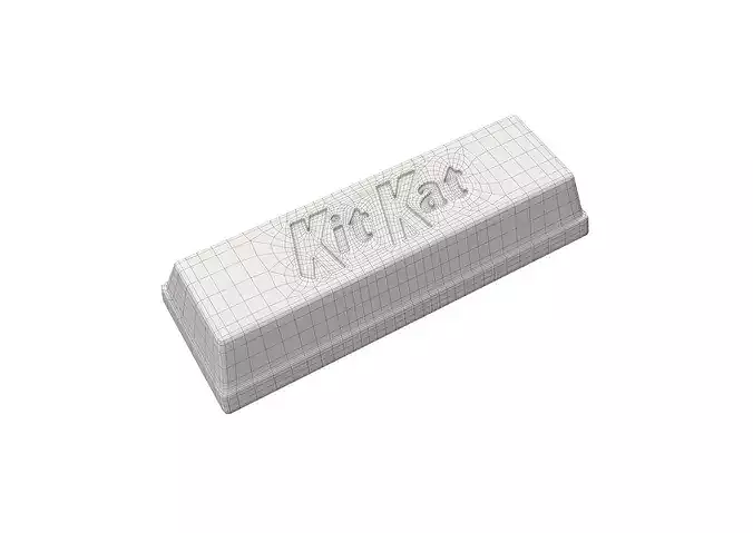 KitKat Raspberry Chocolate 3D model 6