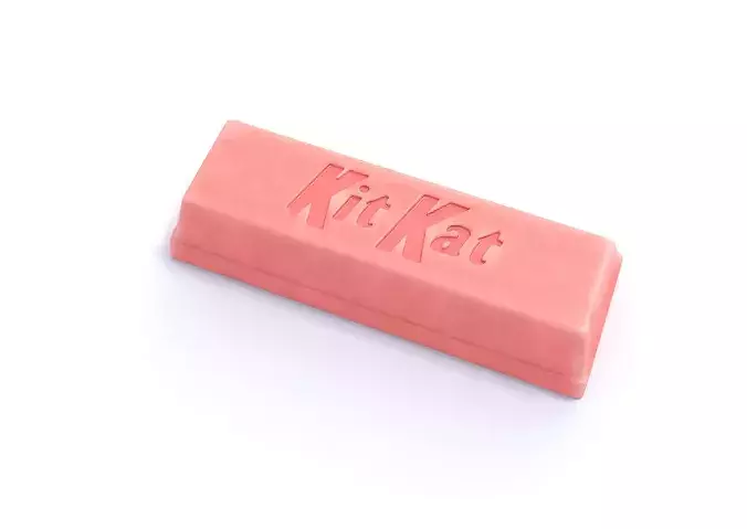 KitKat Raspberry Chocolate 3D model 3