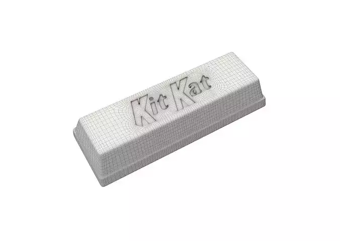 KitKat Raspberry Chocolate 3D model 7