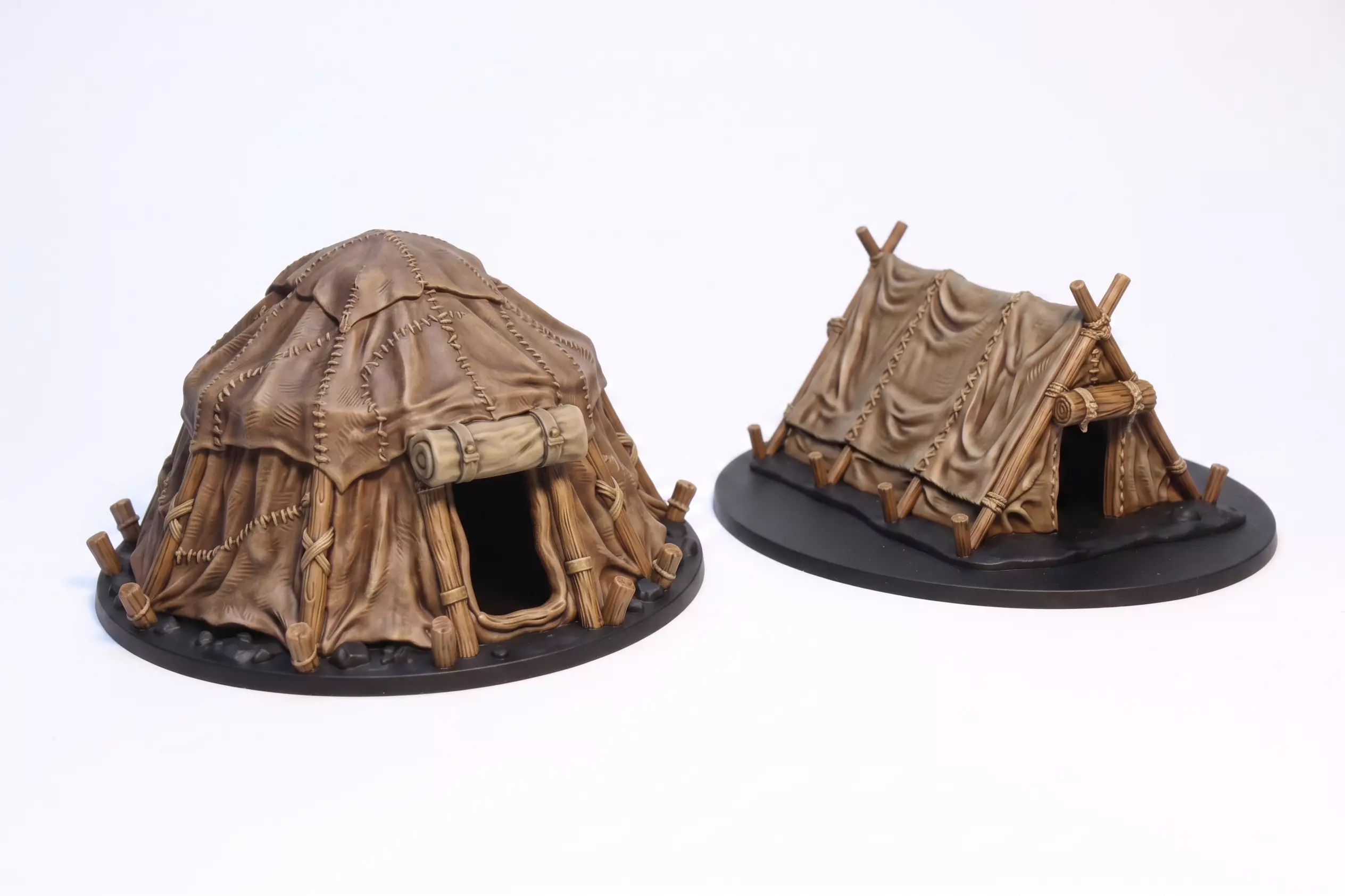 Barbarian tents 3D print model