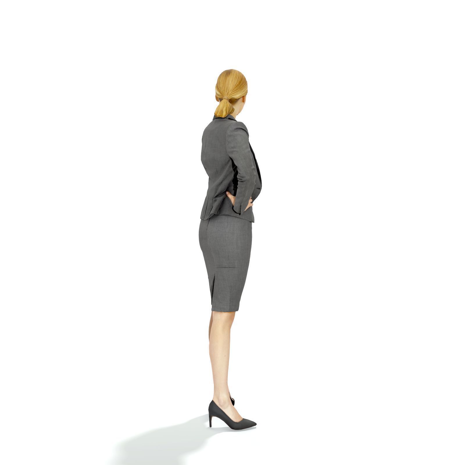 Business woman in a grey suit BWom0317-HD2-O01P01-S 3D model_6