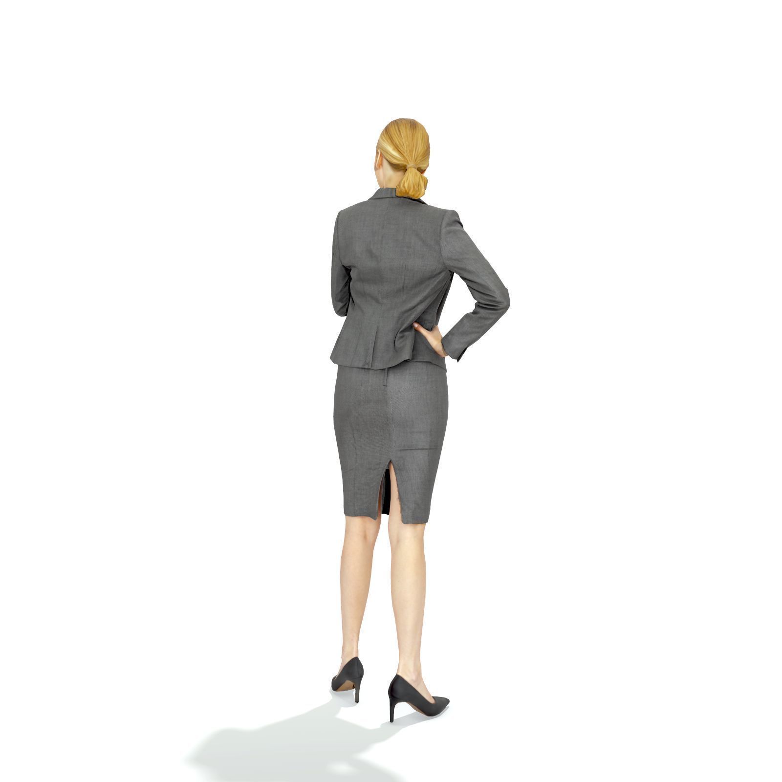 Business woman in a grey suit BWom0317-HD2-O01P01-S 3D model_9
