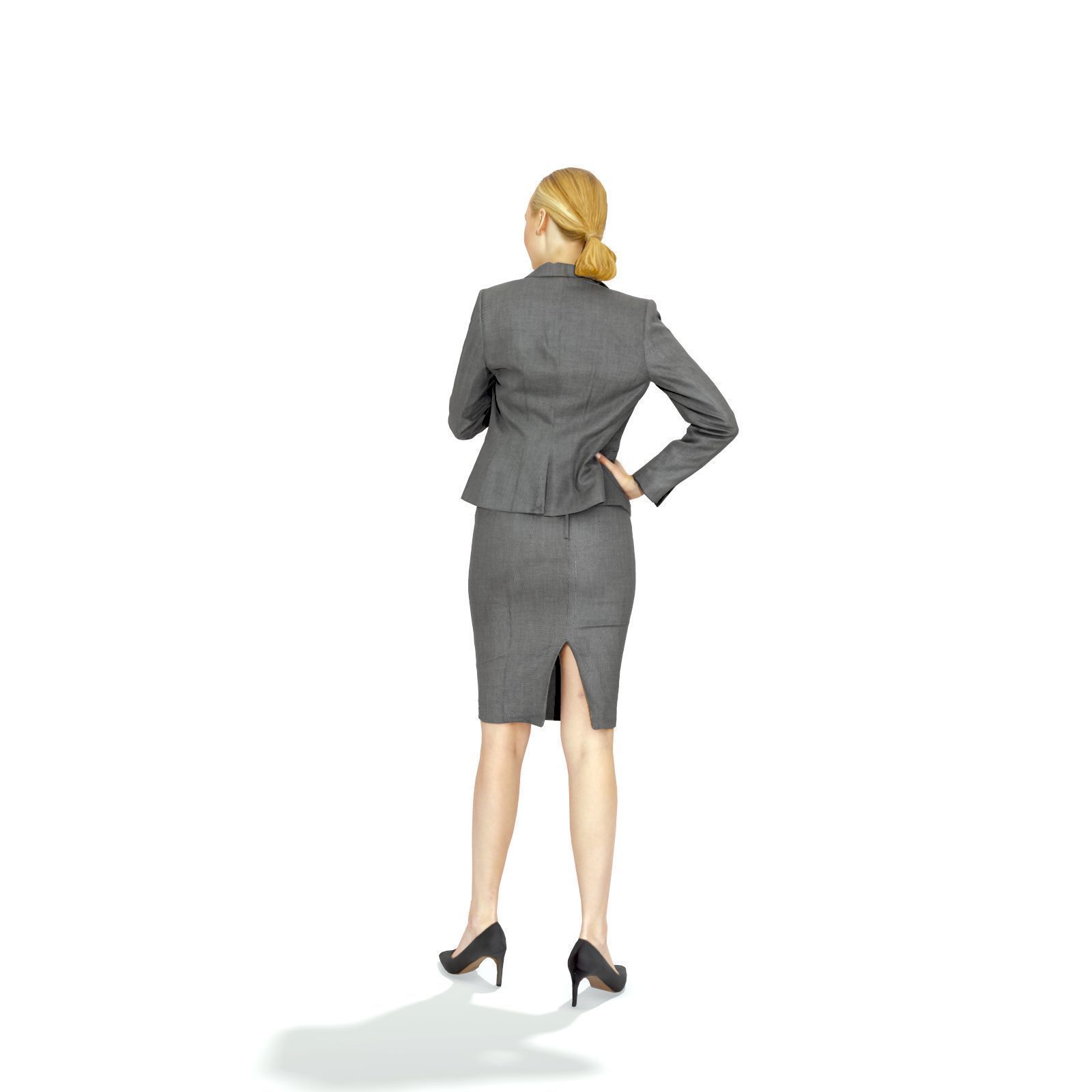 Business woman in a grey suit BWom0317-HD2-O01P01-S 3D model_8