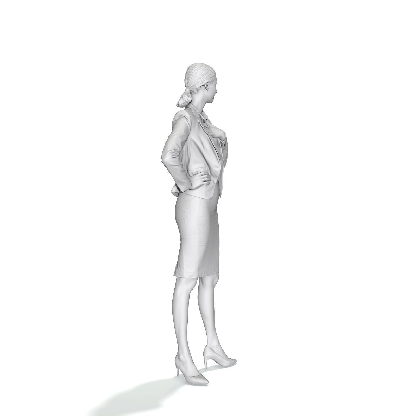 Business woman in a grey suit BWom0317-HD2-O01P01-S 3D model_30