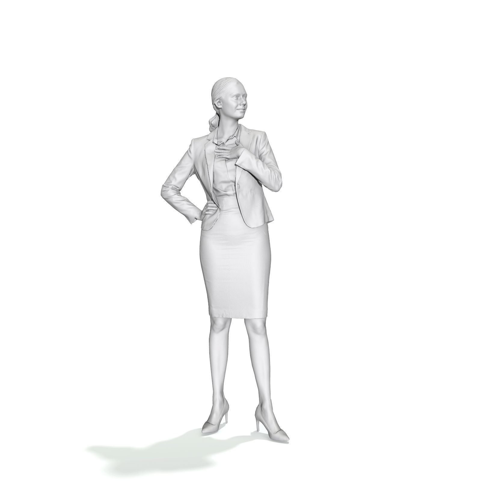 Business woman in a grey suit BWom0317-HD2-O01P01-S 3D model_27