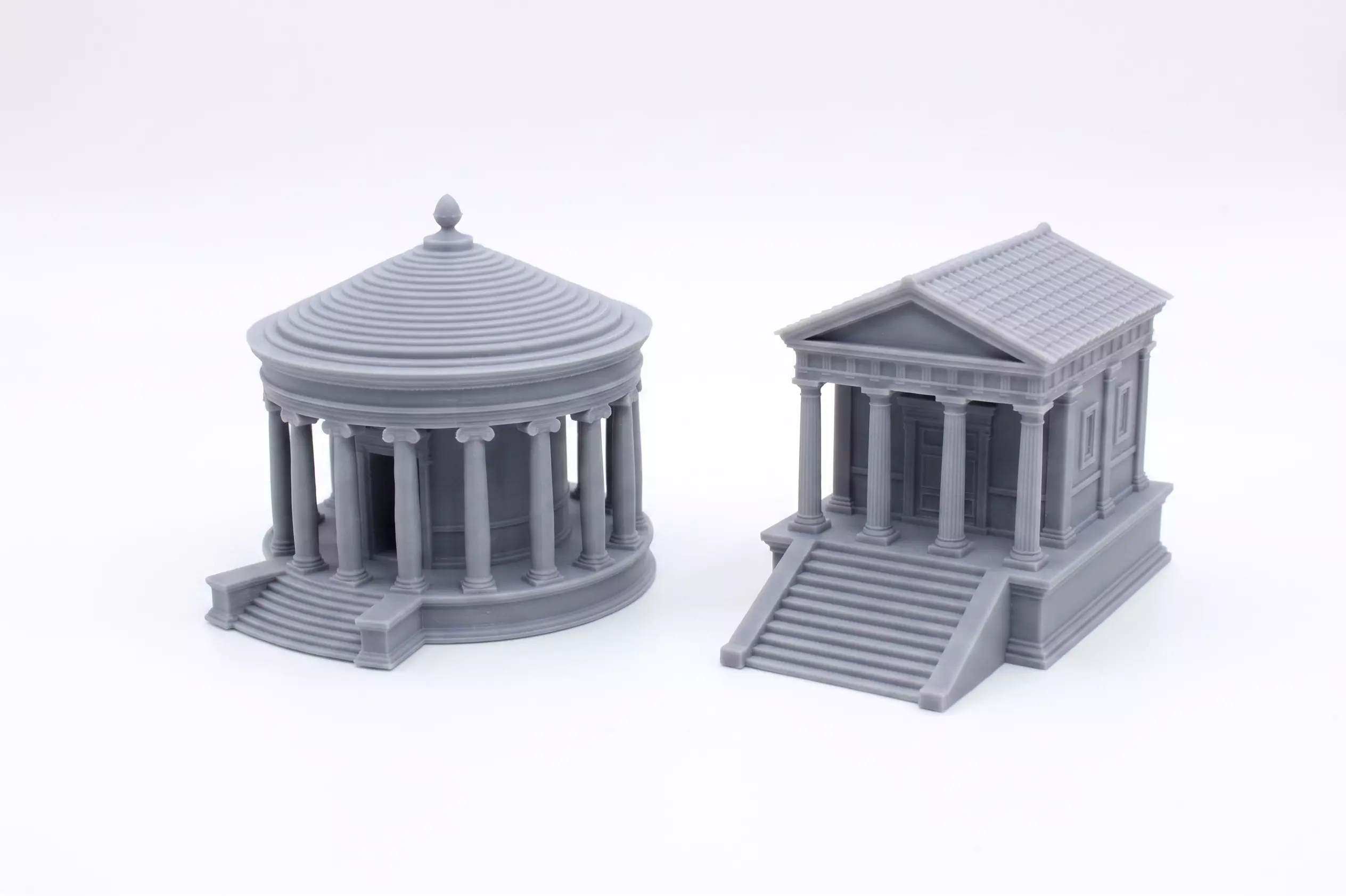 Roman temples 3D print model