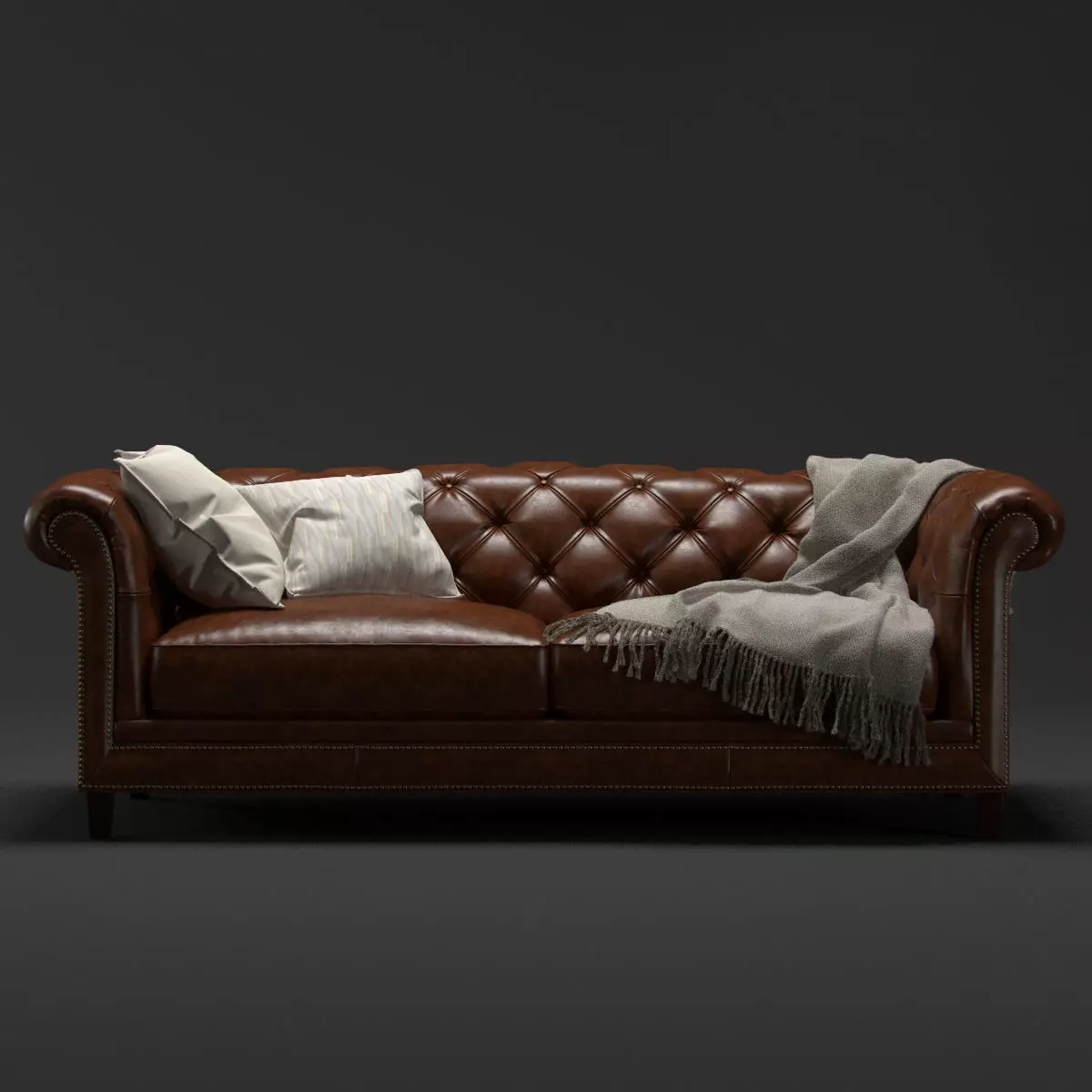 Chesterfield Sofa 3D model_0