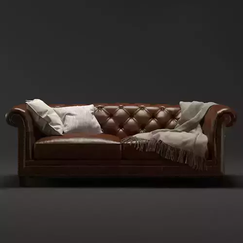Chesterfield Sofa 3D model