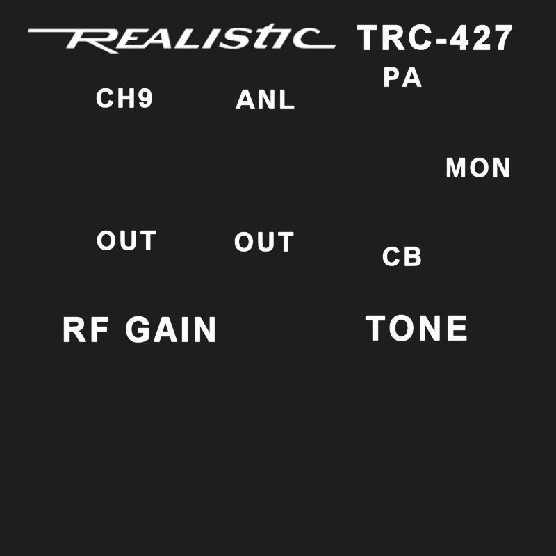 TRC-427 Citizens Band Radio 3D model_5