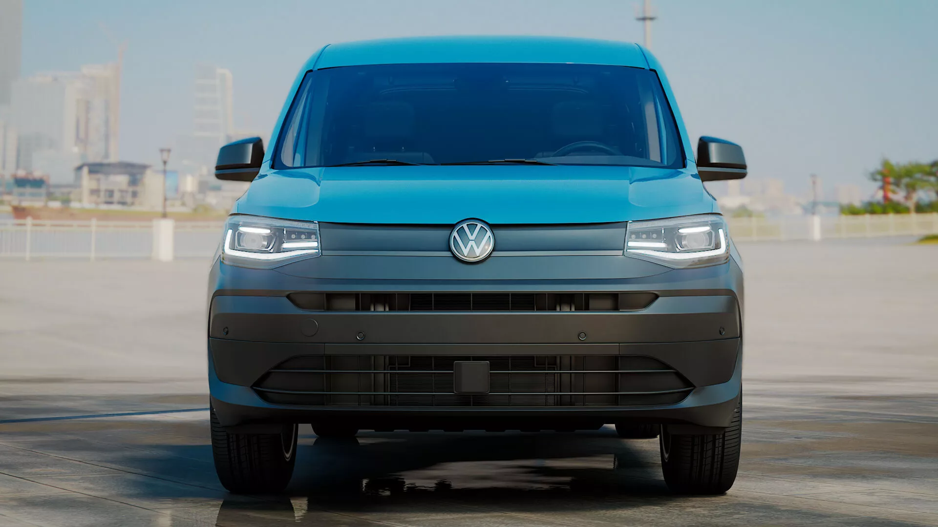 VW Caddy Cargo LWB 2027 3D model