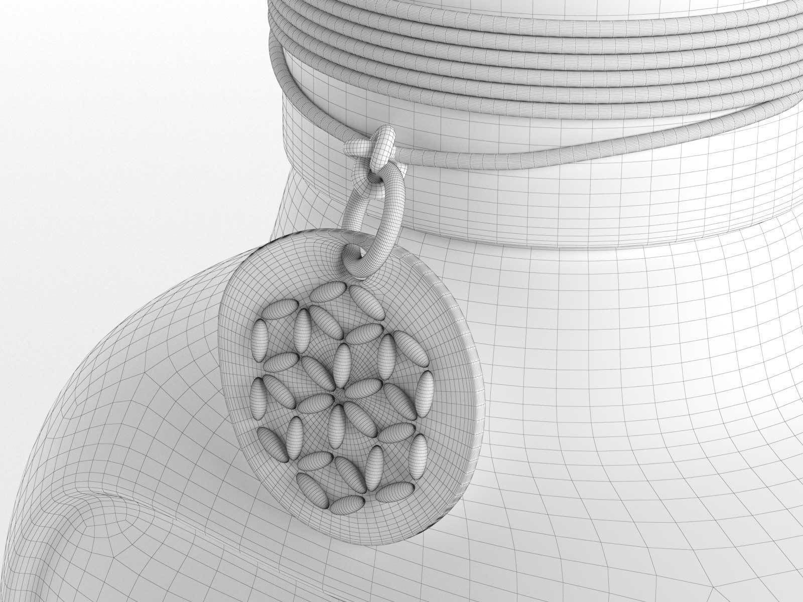 Jade Matcha Body Lotion 3D model_2