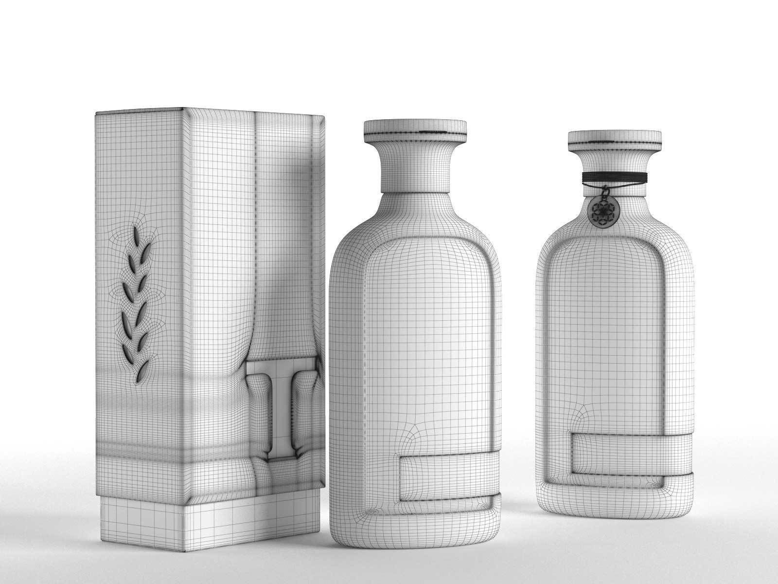 Jade Matcha Body Lotion 3D model_1