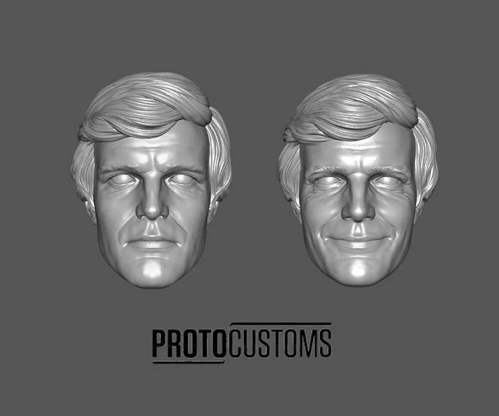 PETER PARKER SPIDERMAN 77 TV SERIES NICHOLAS HAMMOND 2-PACK 3D print model