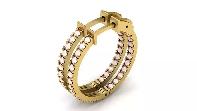 Diamond hoop Earring 0-3 Ct 