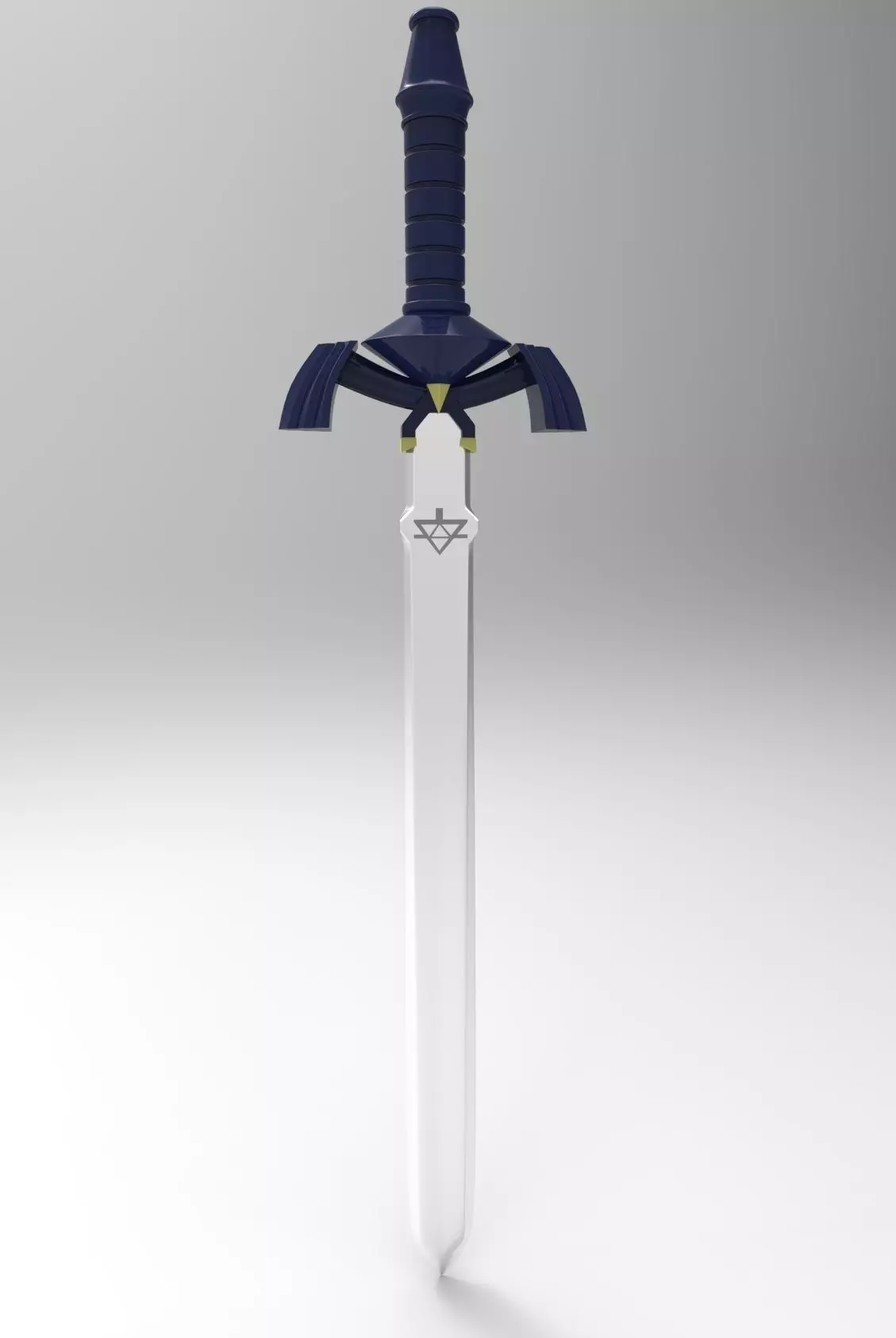 Master Sword  Low-poly 3D model_0