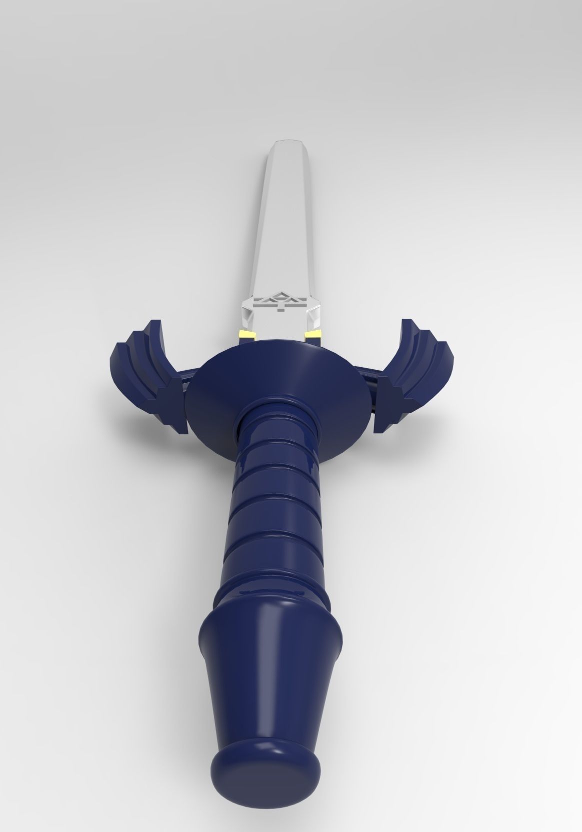 Master Sword  Low-poly 3D model_1