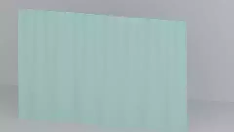 Courtain teal curtain