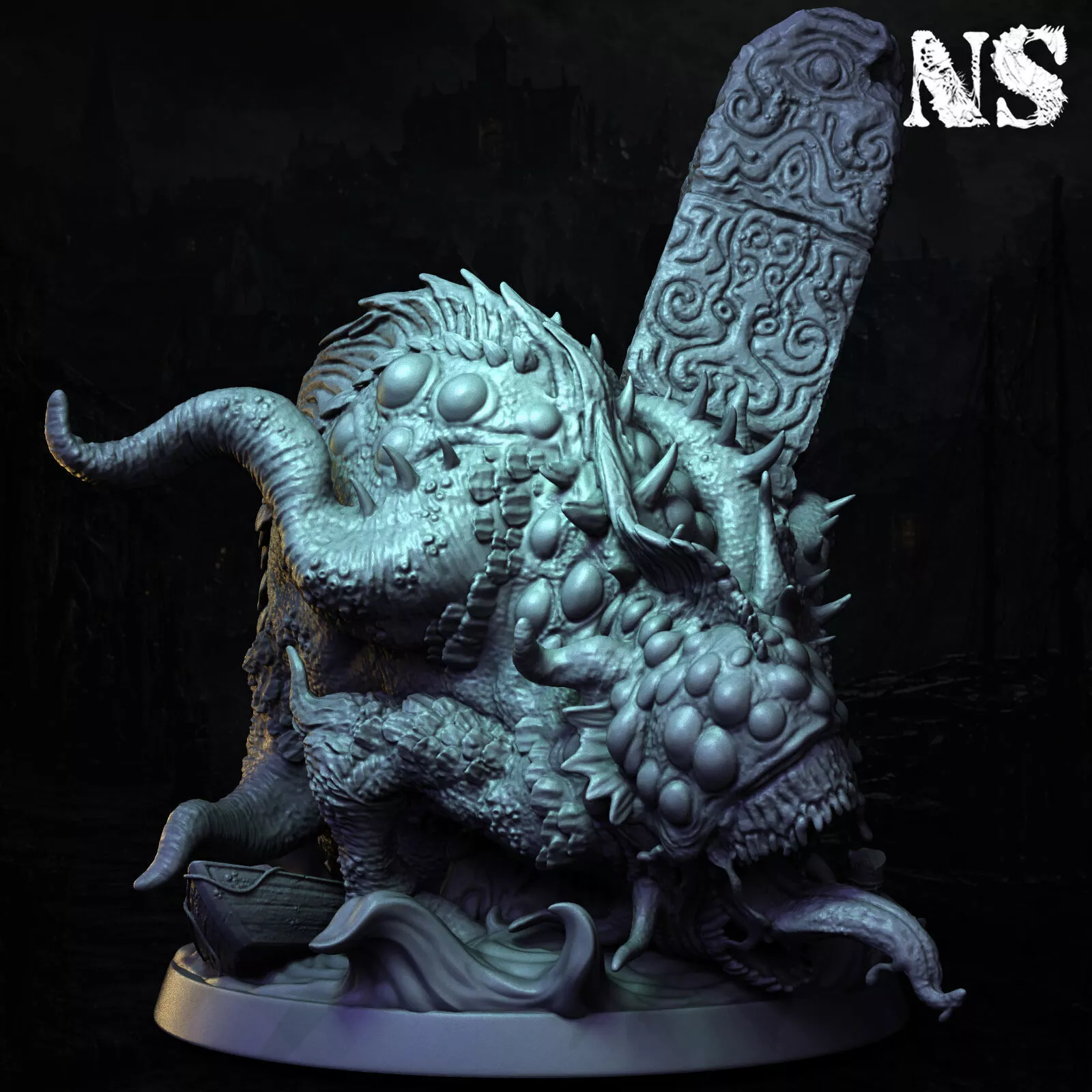 Shadow over Innsmouth - Dagon Herald of the Depths 3D print model