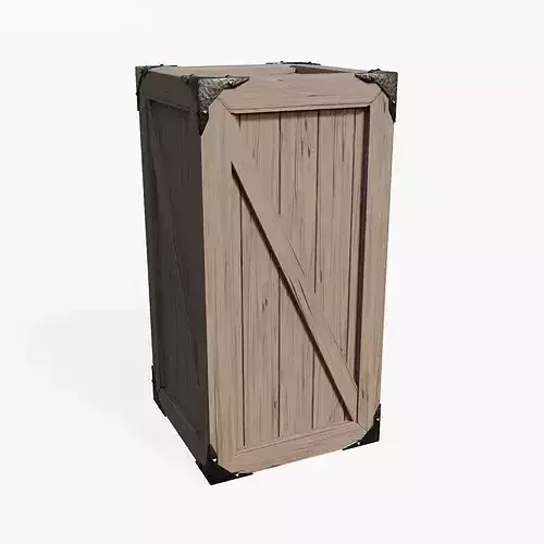 Wooden Crate Long