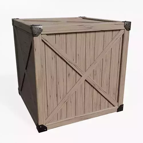 Wooden Crate Large