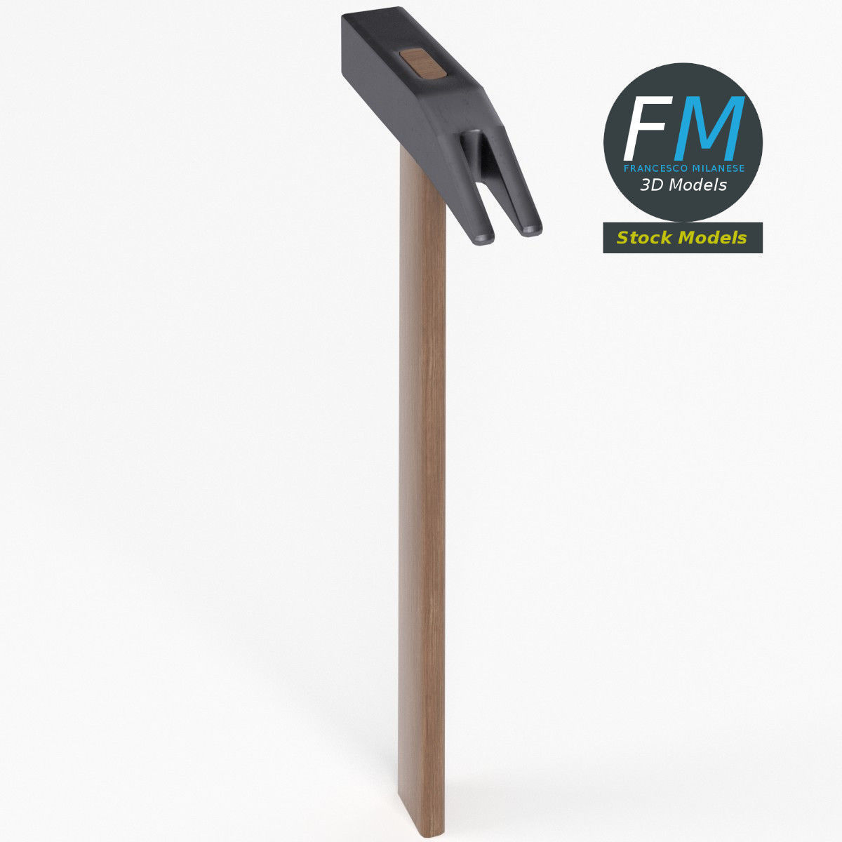 Hammer 3D model_2