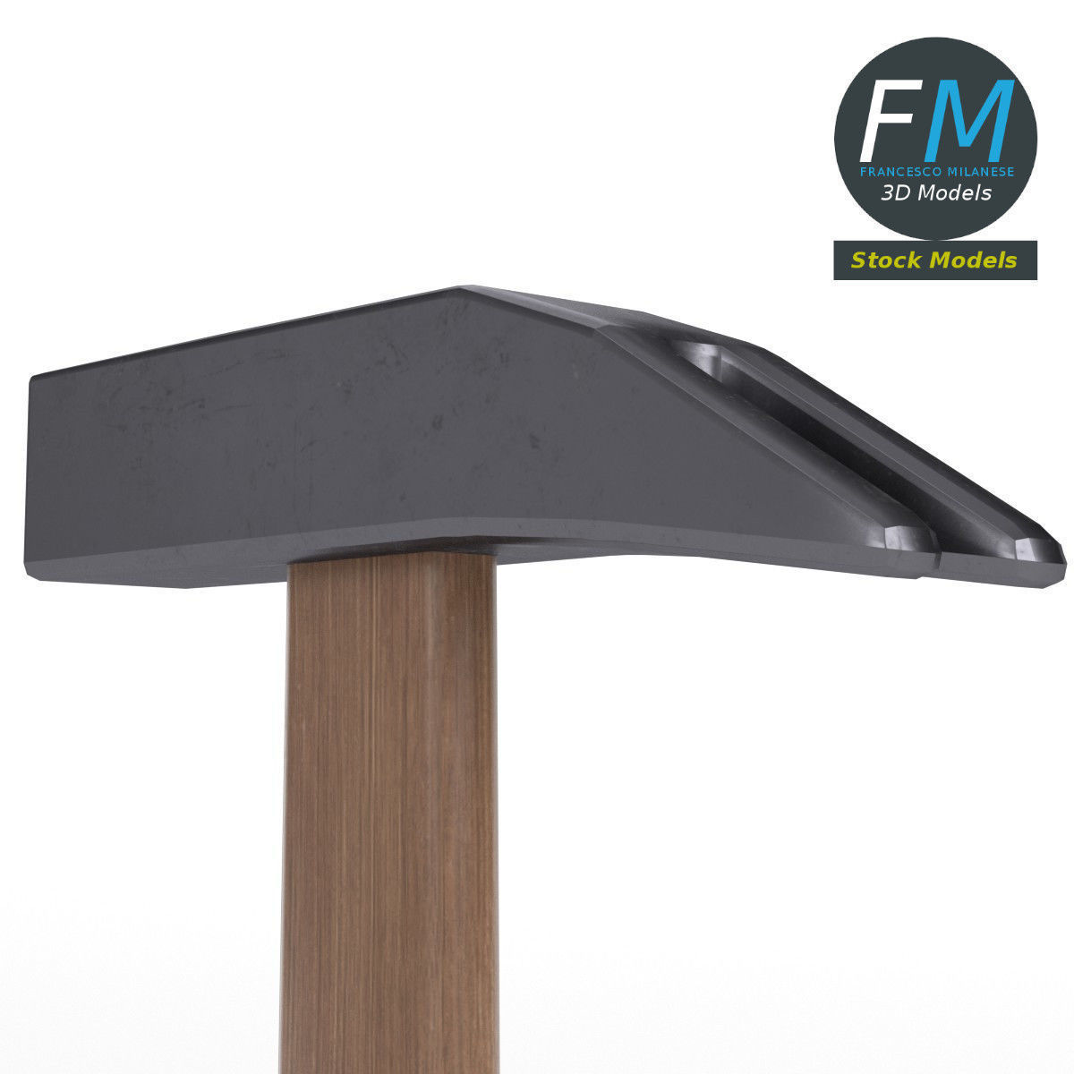 Hammer 3D model_3
