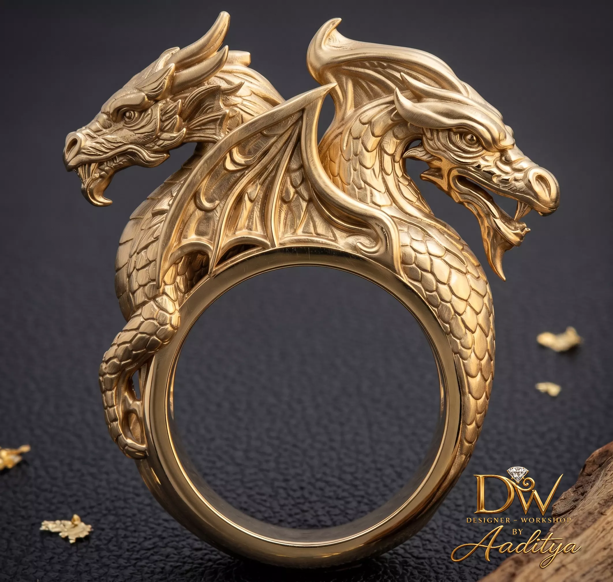 Dragon Ring 3D print model
