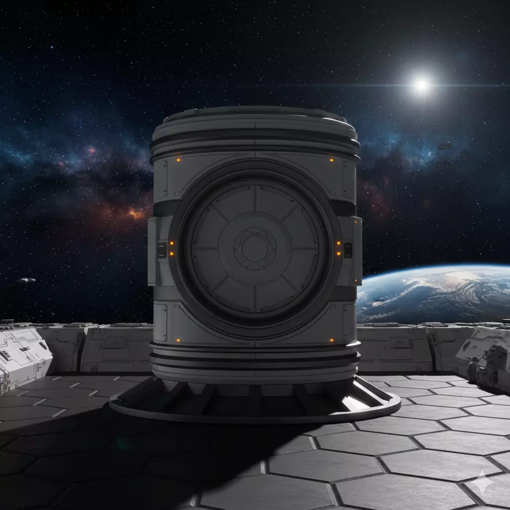 Arcane Portals space station airlock 3D print model