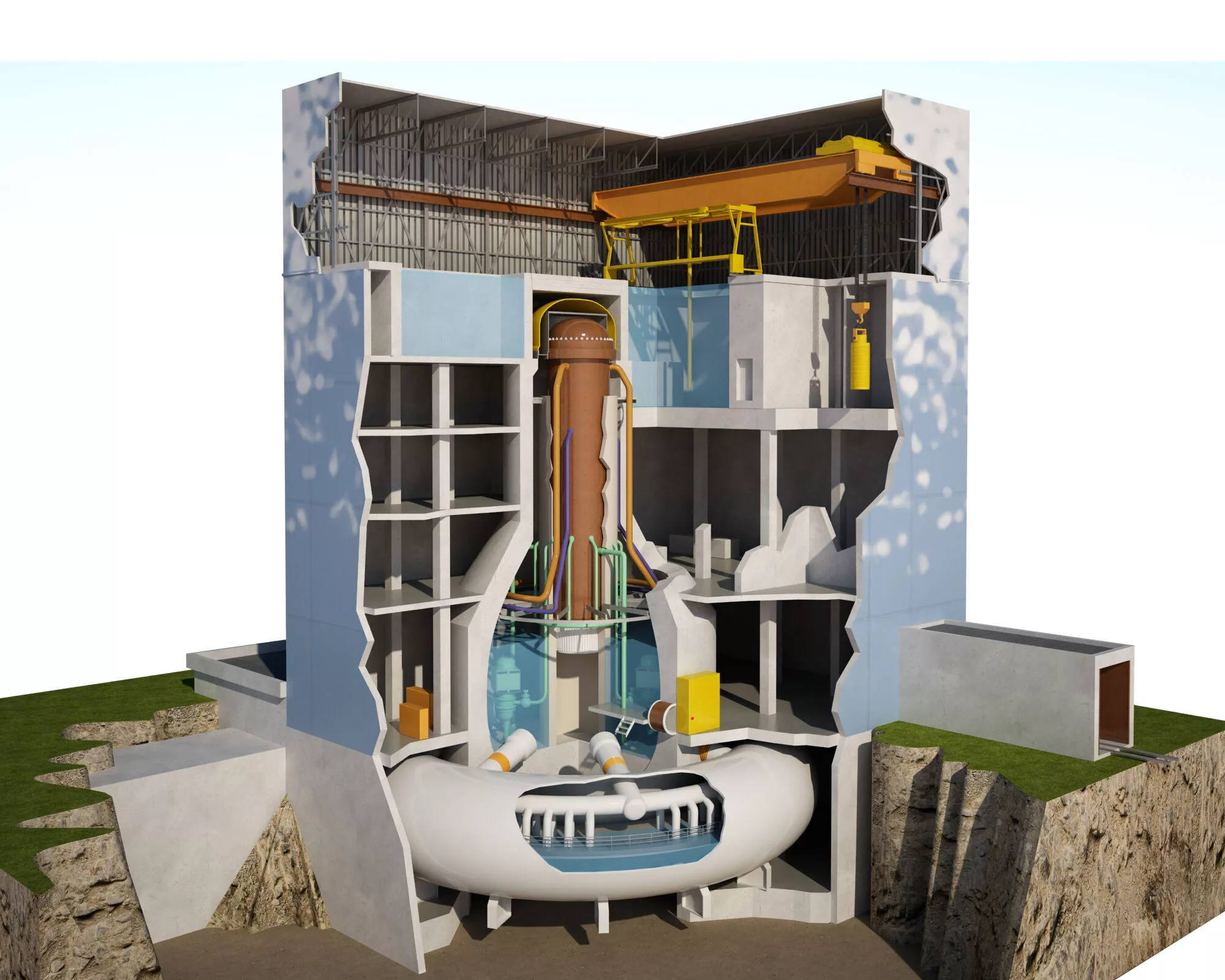 Fukushima Nuclear Reactor 3D model