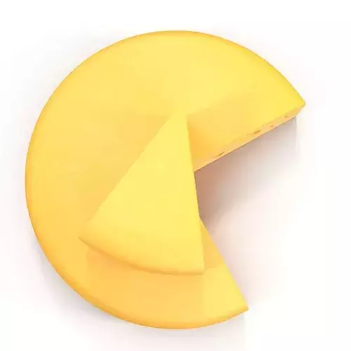 Cheese 3d Model 3D model 5