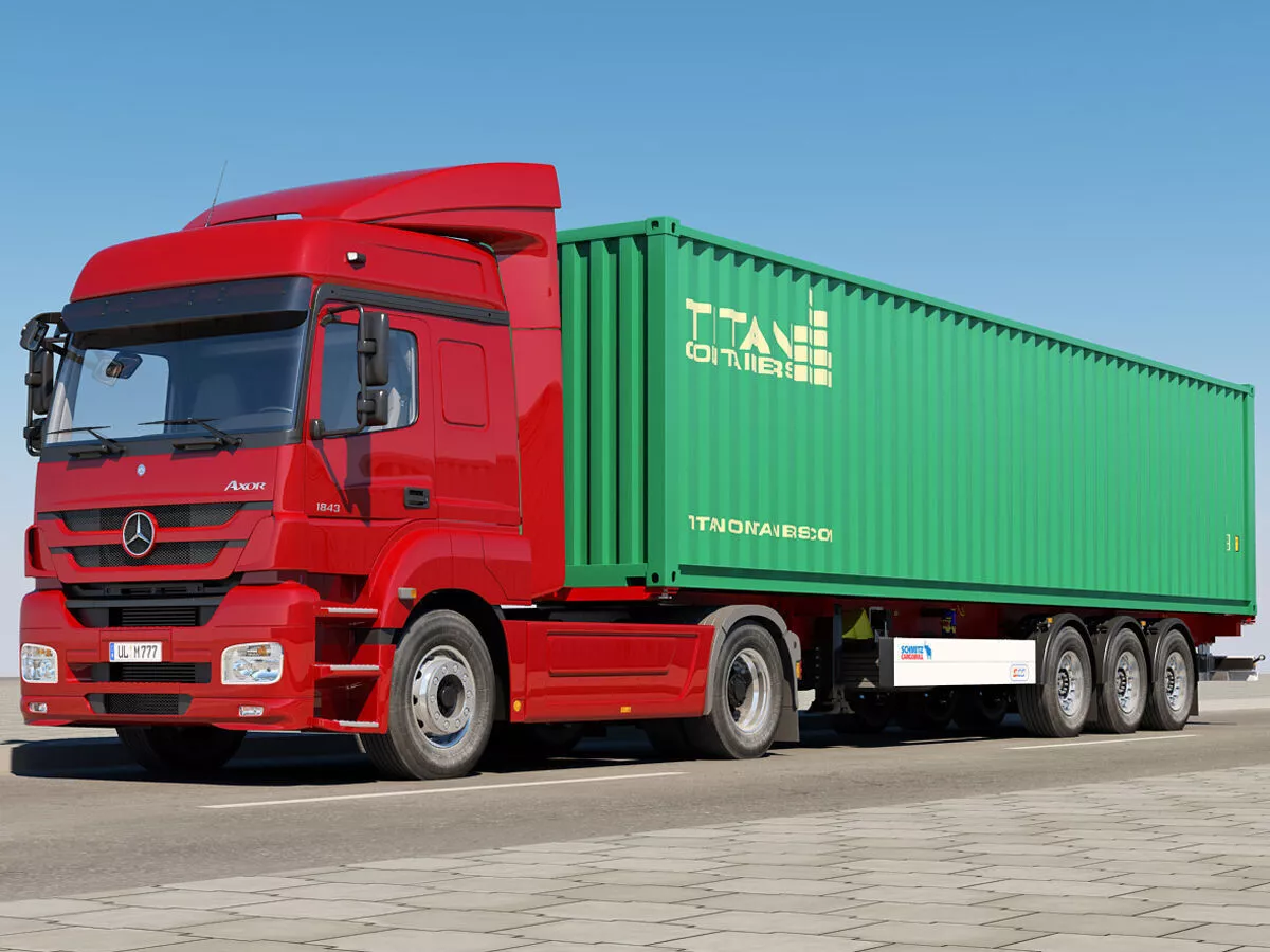 Mercedes Axor Container 3D model