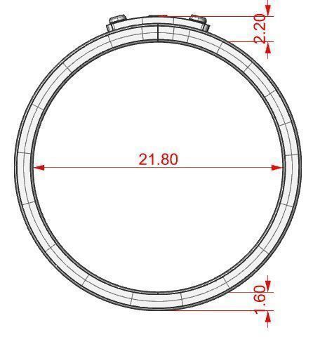 Ring daimond 3D print model_12