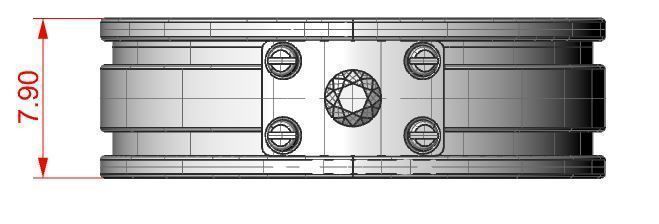 Ring daimond 3D print model_11