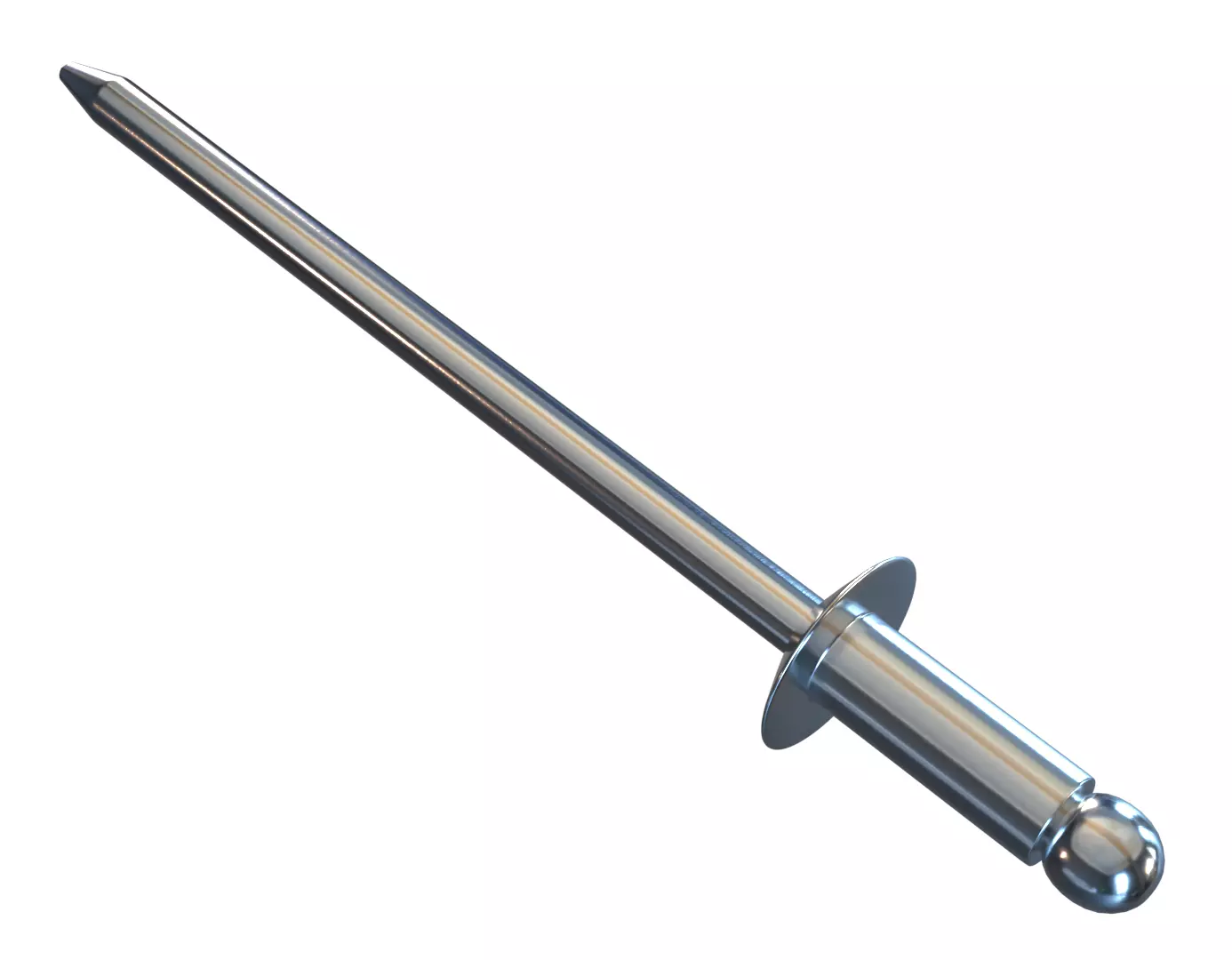 Rivet Pair PBR Low-poly 3D model