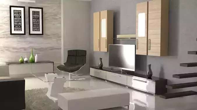 Interior Design 3D model