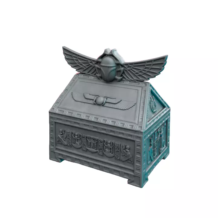 Treasurechest II - Detailed Tabletop Figurine 3D print model