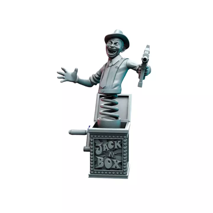 Jack N Box I - Tabletop RPG Miniature 3D print model
