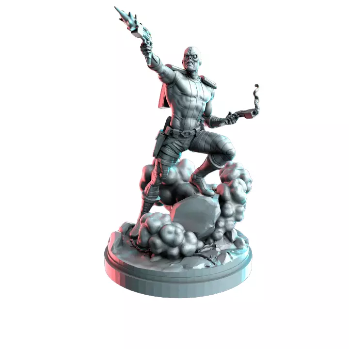 Zombot IV - Detailed Tabletop Figurine 3D print model