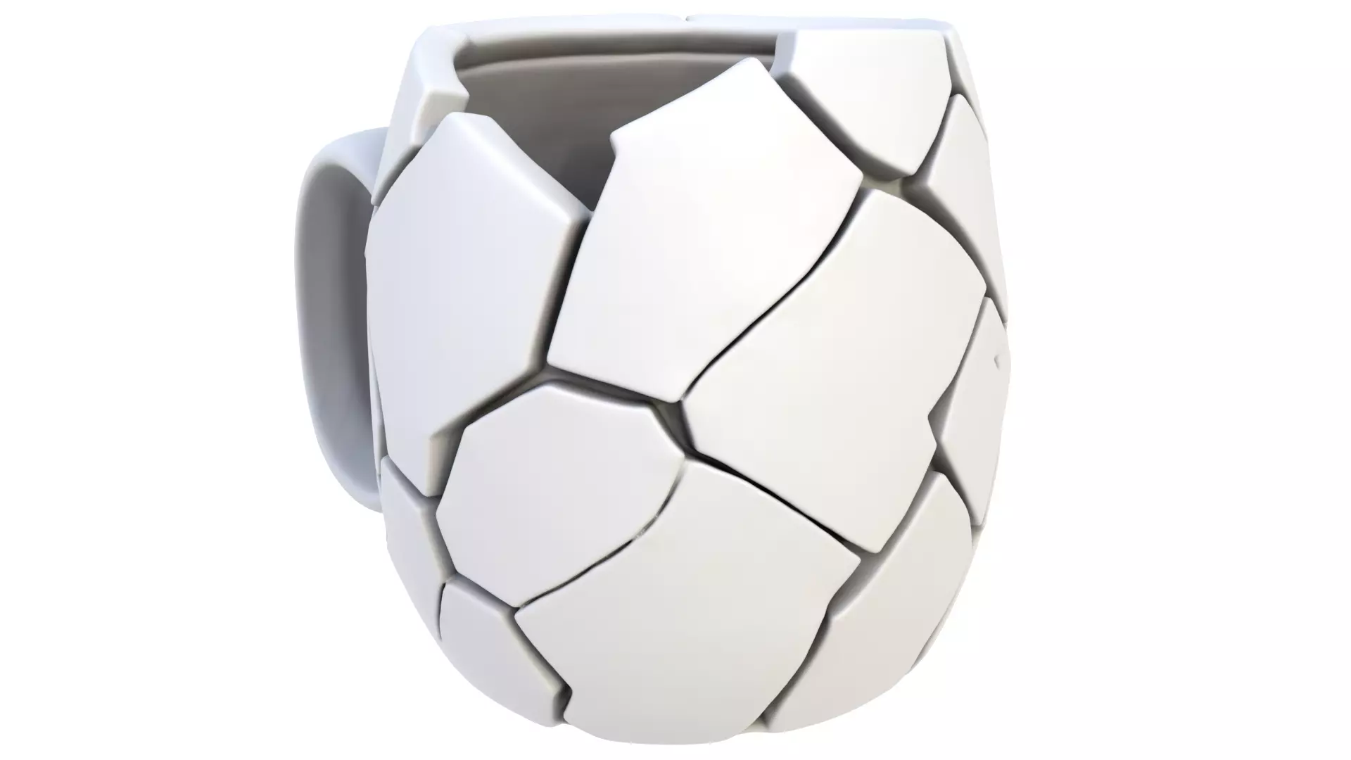 Abstract mug 134 3D model