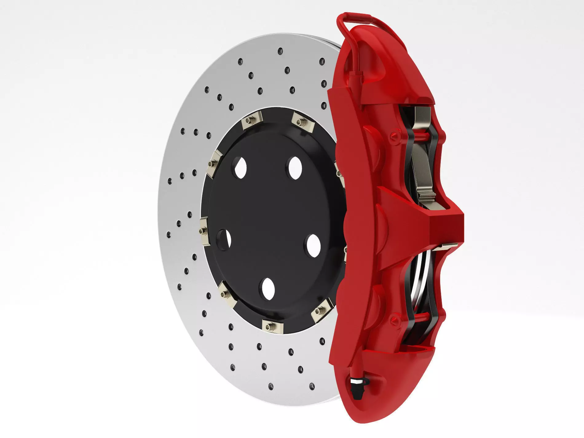 Brake system 3D model_0