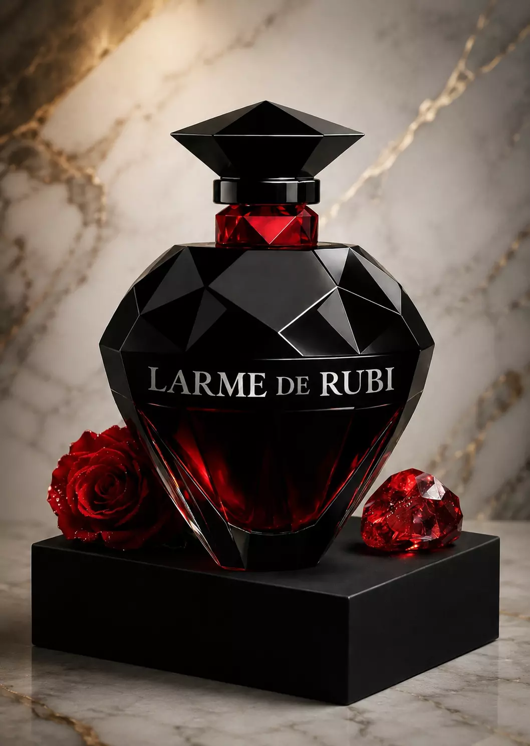 Luxury Perfume Bottle - Larme de Rubi Full Concept 3D print model