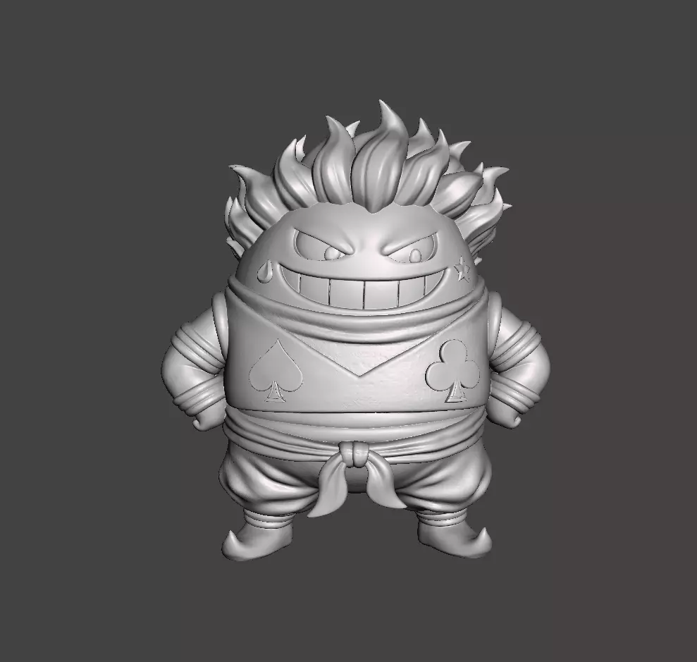 Gengar x Hisoka 3D Model 3D print model