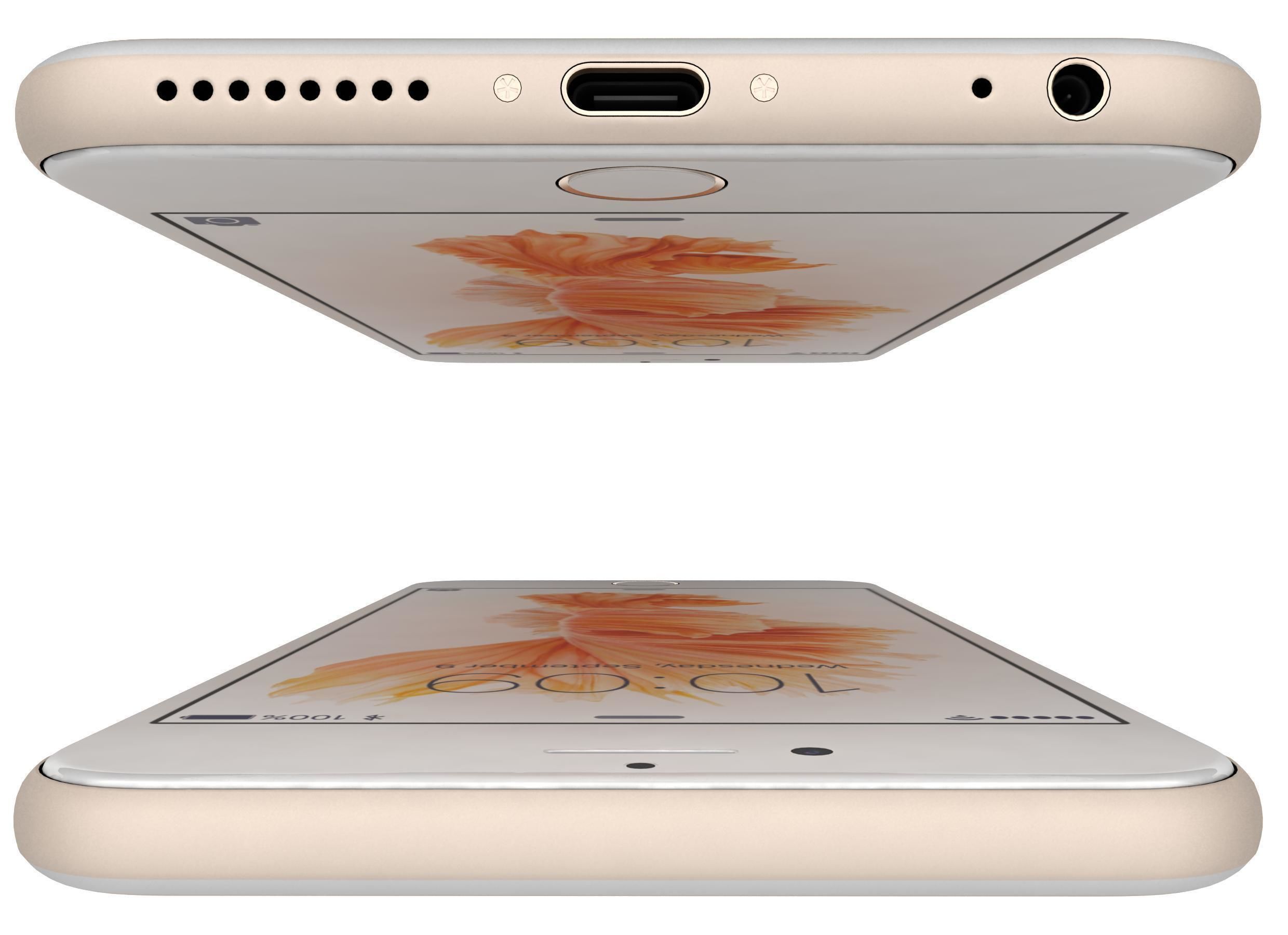 Apple iPhone 6s All Colours 3D model_9