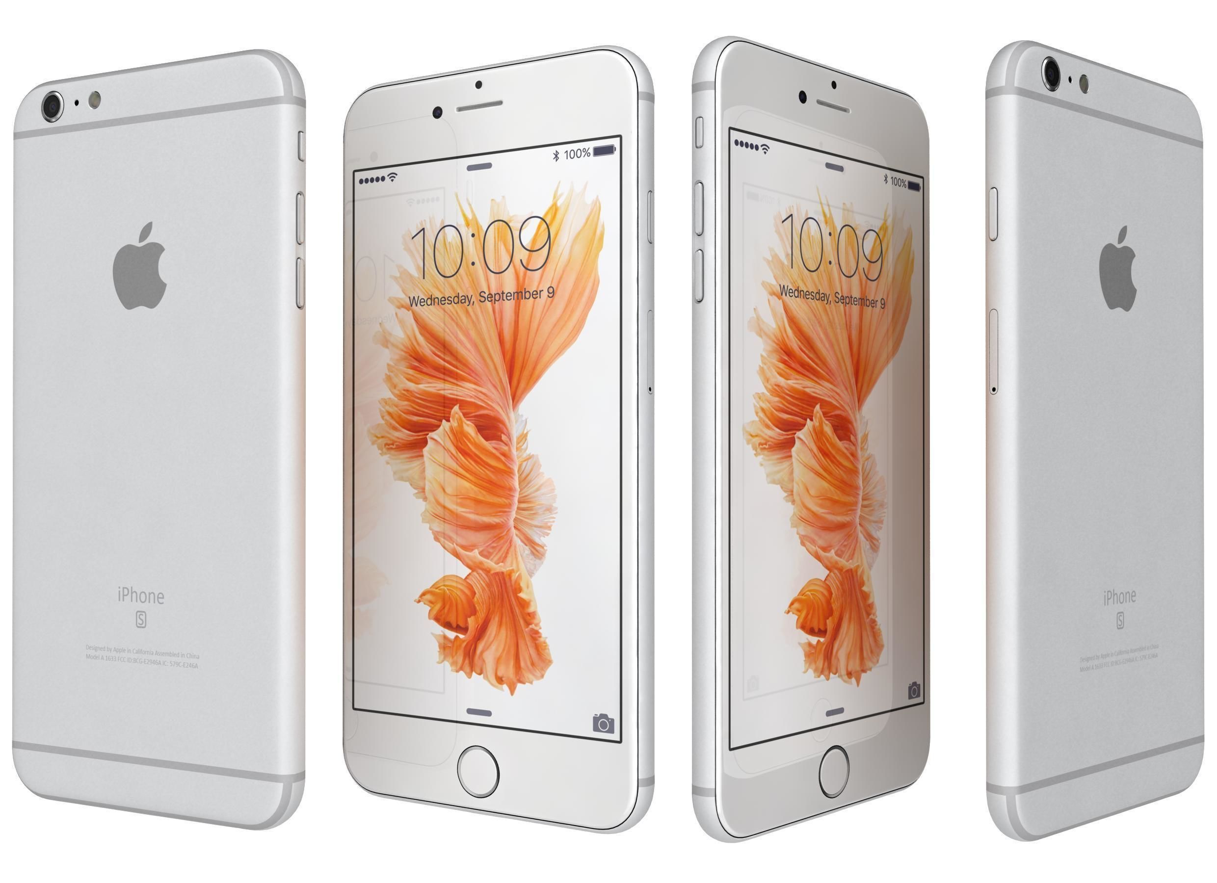Apple iPhone 6s All Colours 3D model_5