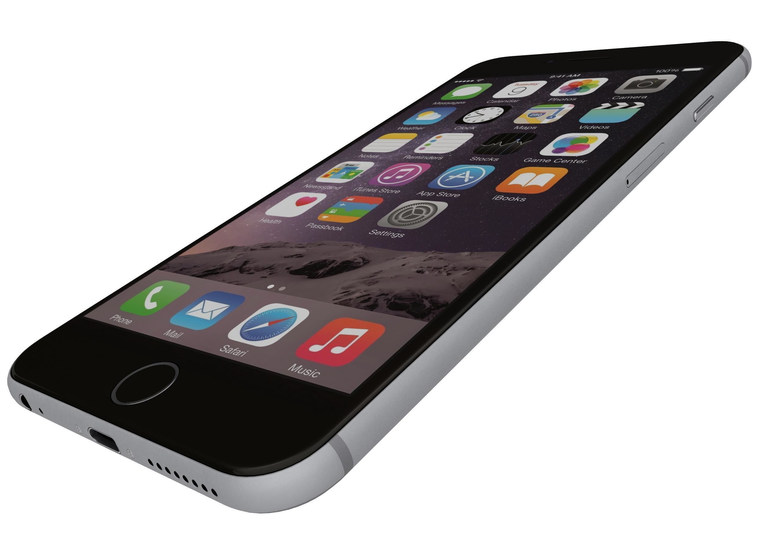 Apple iPhone 6s All Colours 3D model_27