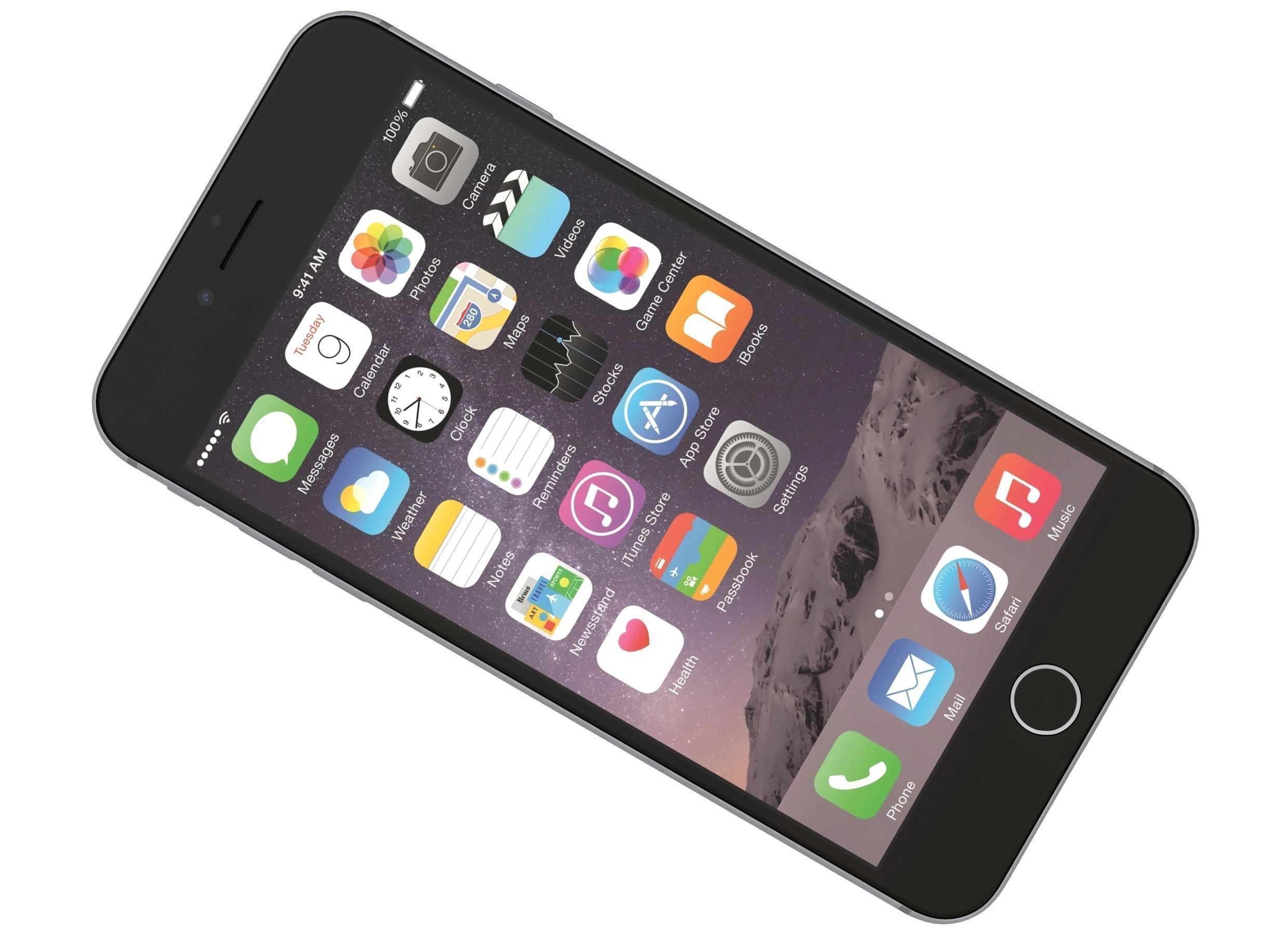 Apple iPhone 6s All Colours 3D model_24