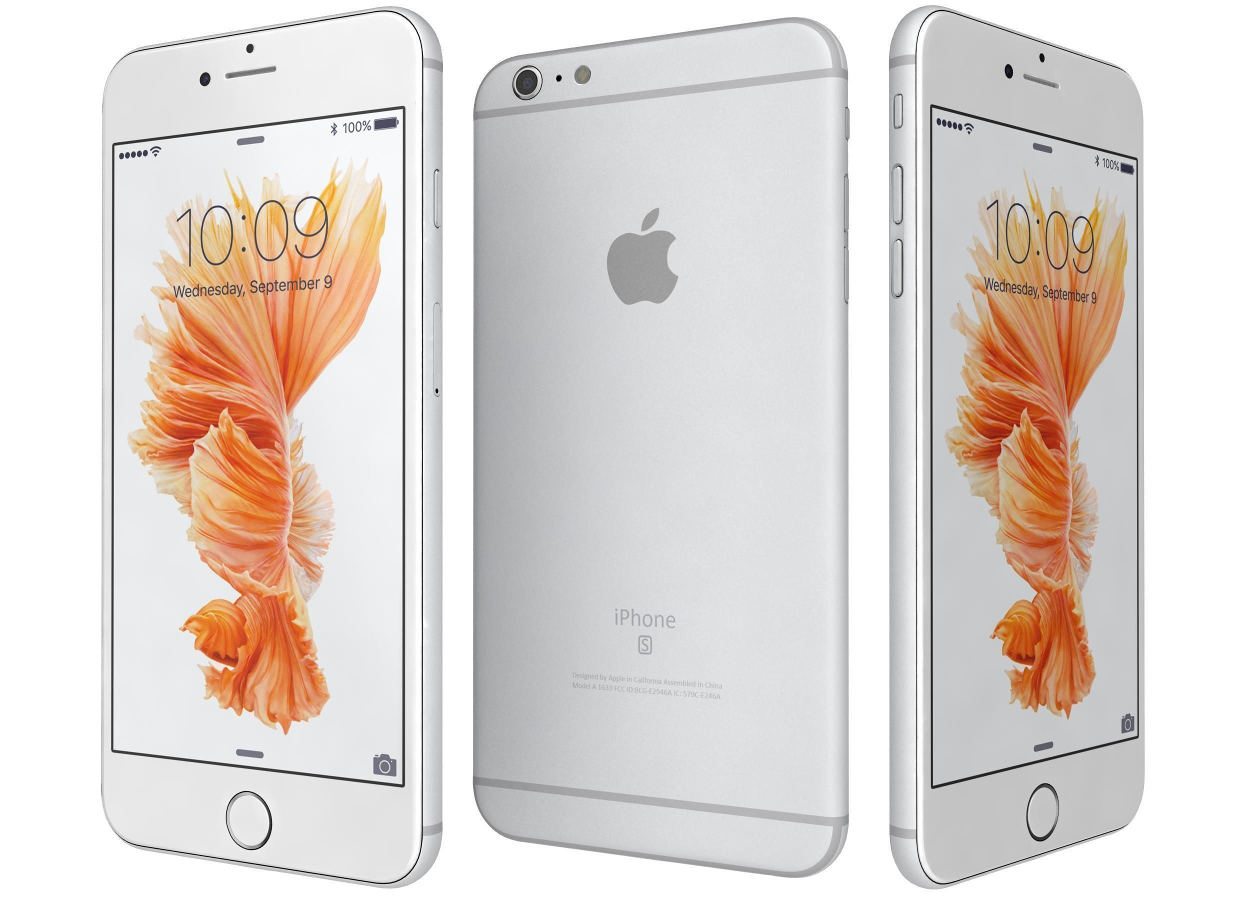 Apple iPhone 6s All Colours 3D model_3