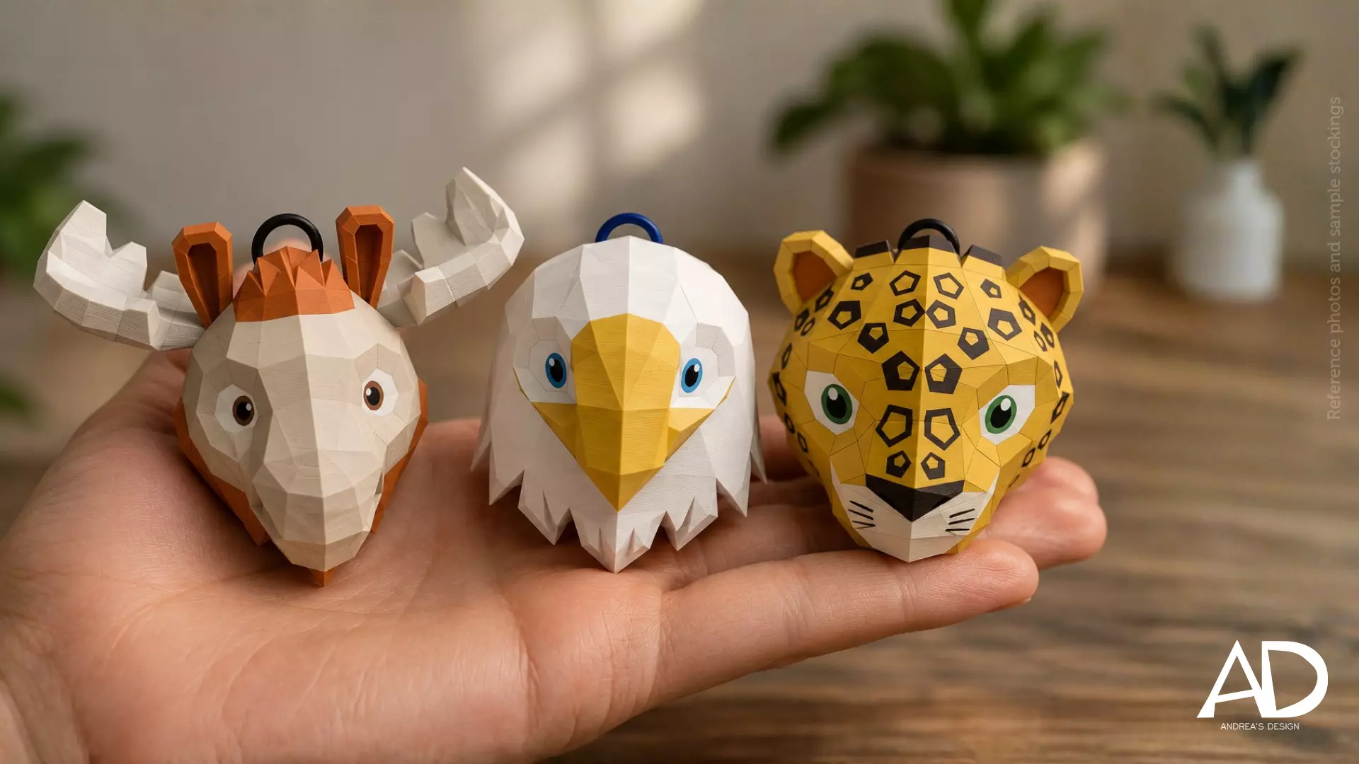 World Cup Inspo Mascot Keychains STL Maple Zayu and Clutch 3D print model