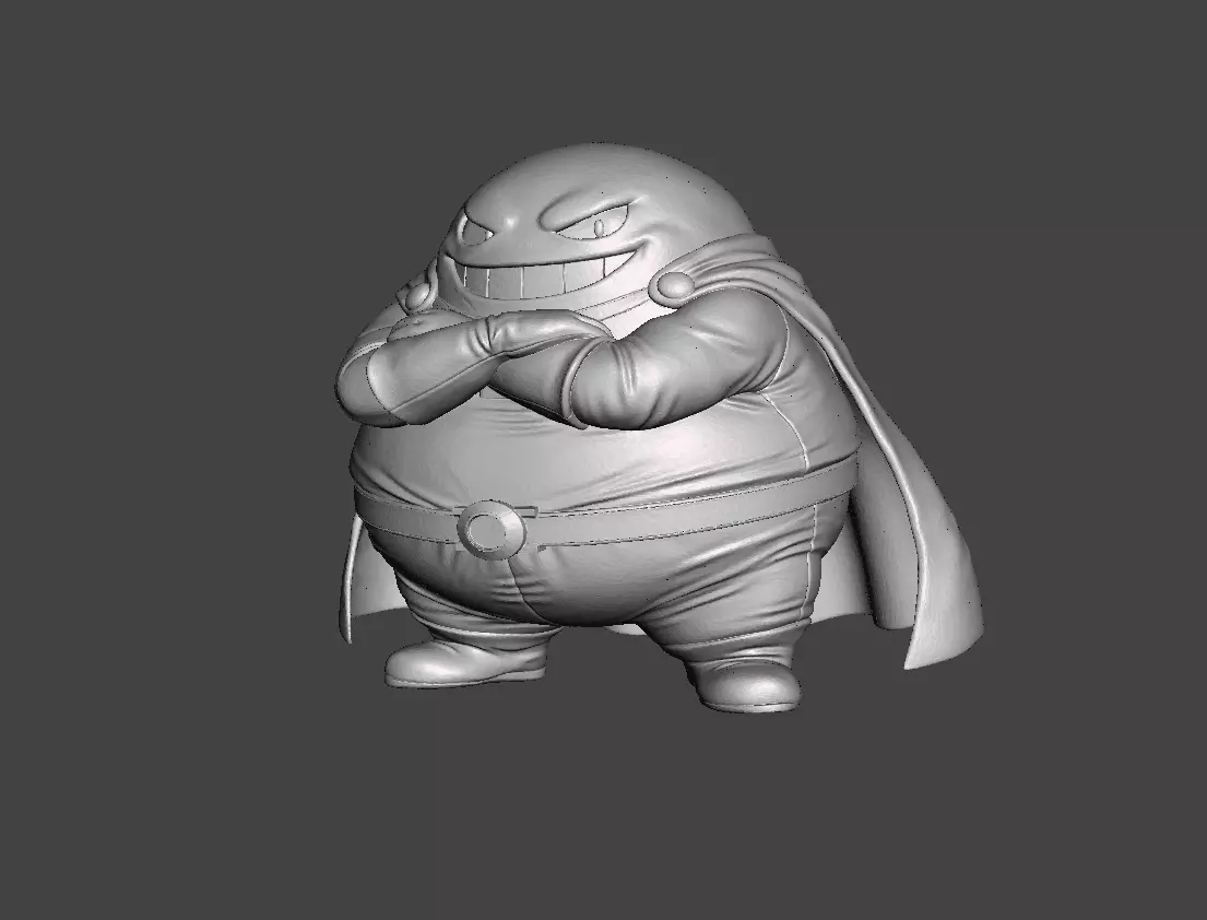 Gengar x Saitama 3D Model 3D print model
