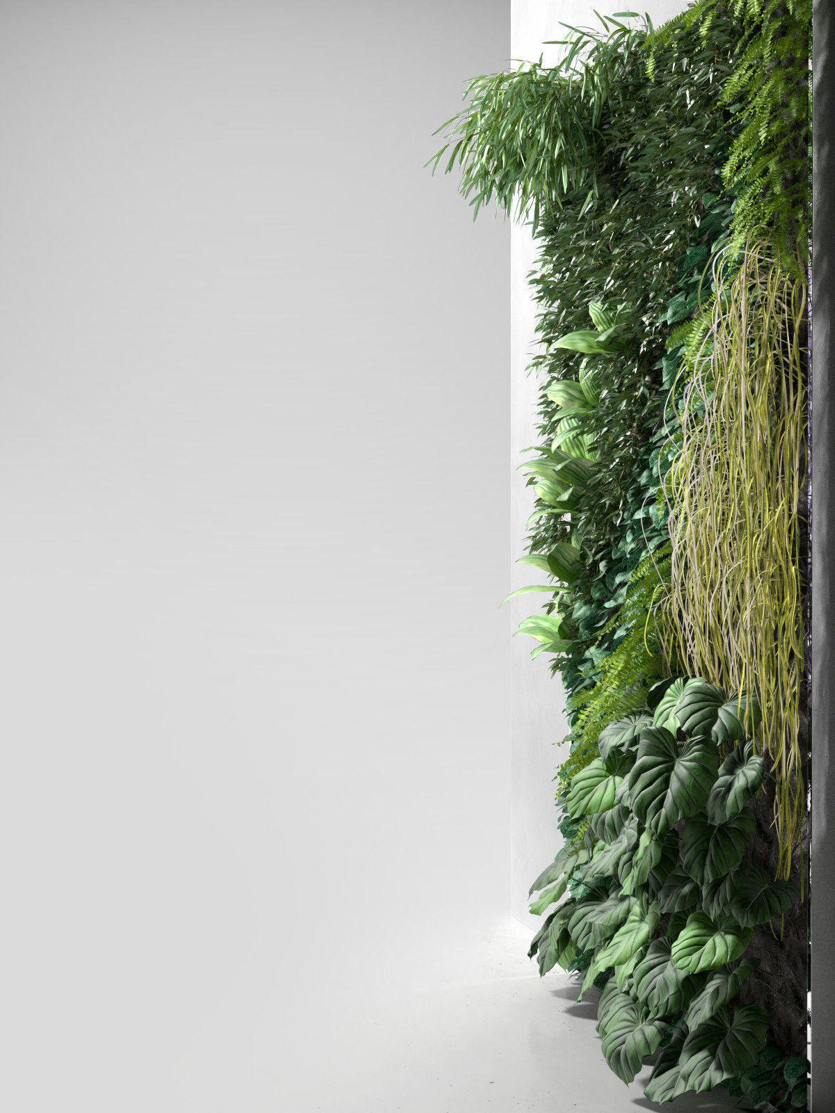 Vertical Garden 3 3D model_1